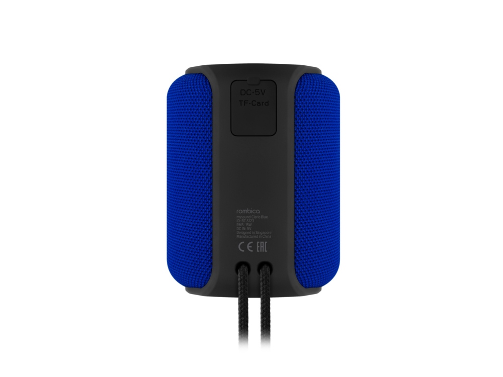 Портативная колонка mySound Clario, 15 Вт Blue, черный, синий