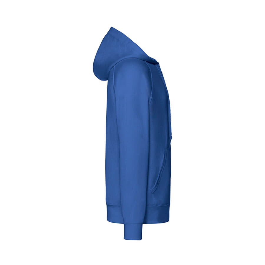 Толстовка без начеса "Lightweight Hooded Sweat", ярко-синий, 80% х/б 20% полиэстер, 240 г/м2