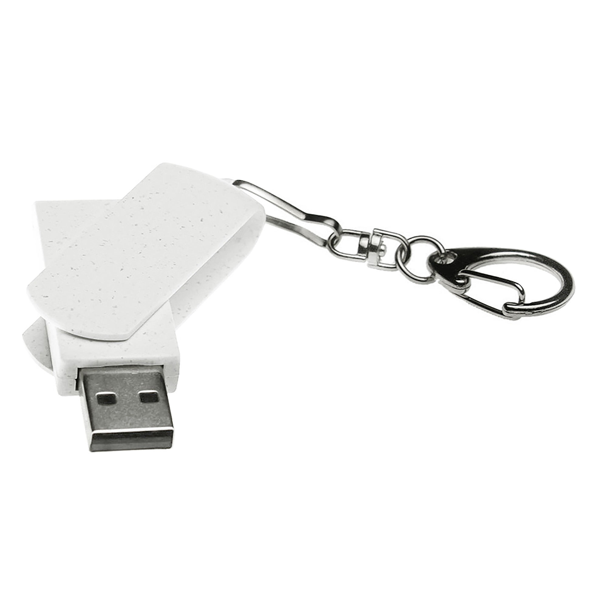 Флешка USB 3.0 Варуна на 16 ГБ, крапчатый белый