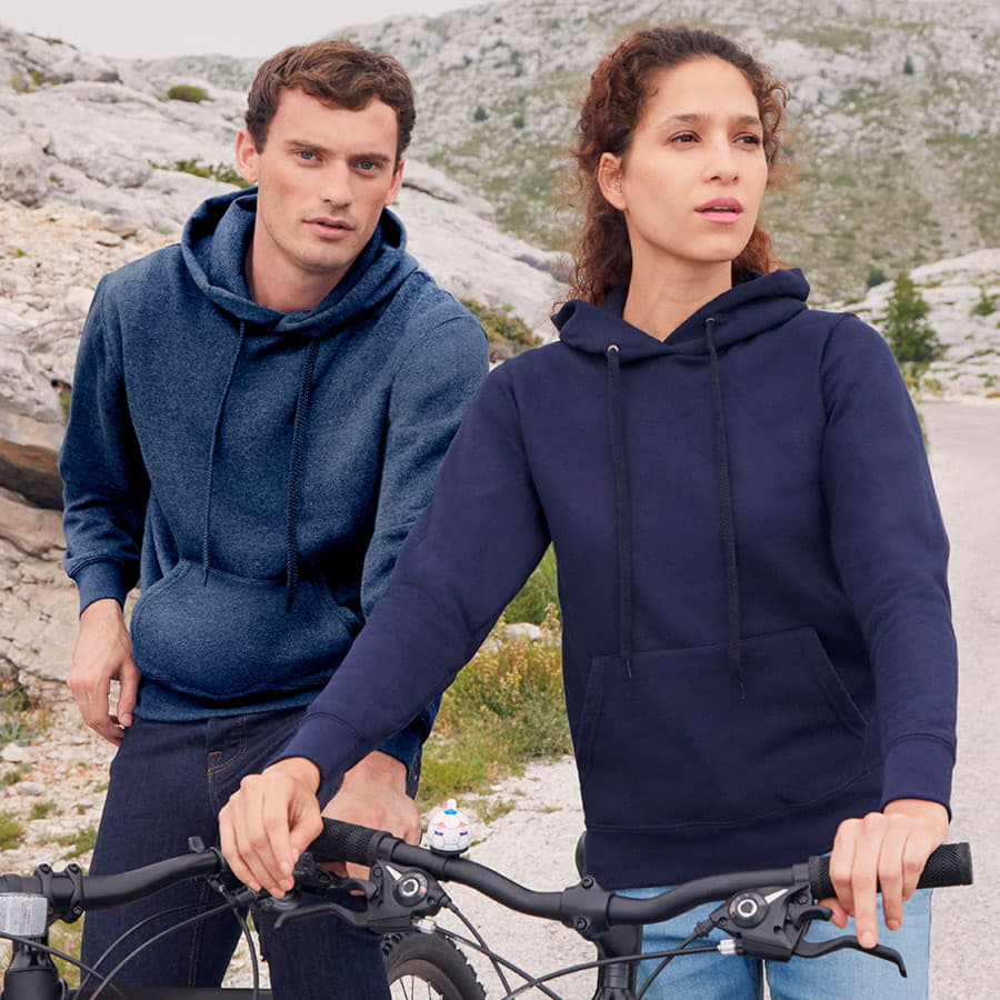 Толстовка "Hooded Sweat", ярко-синий, 80% х/б, 20% п/э, 280 г/м2