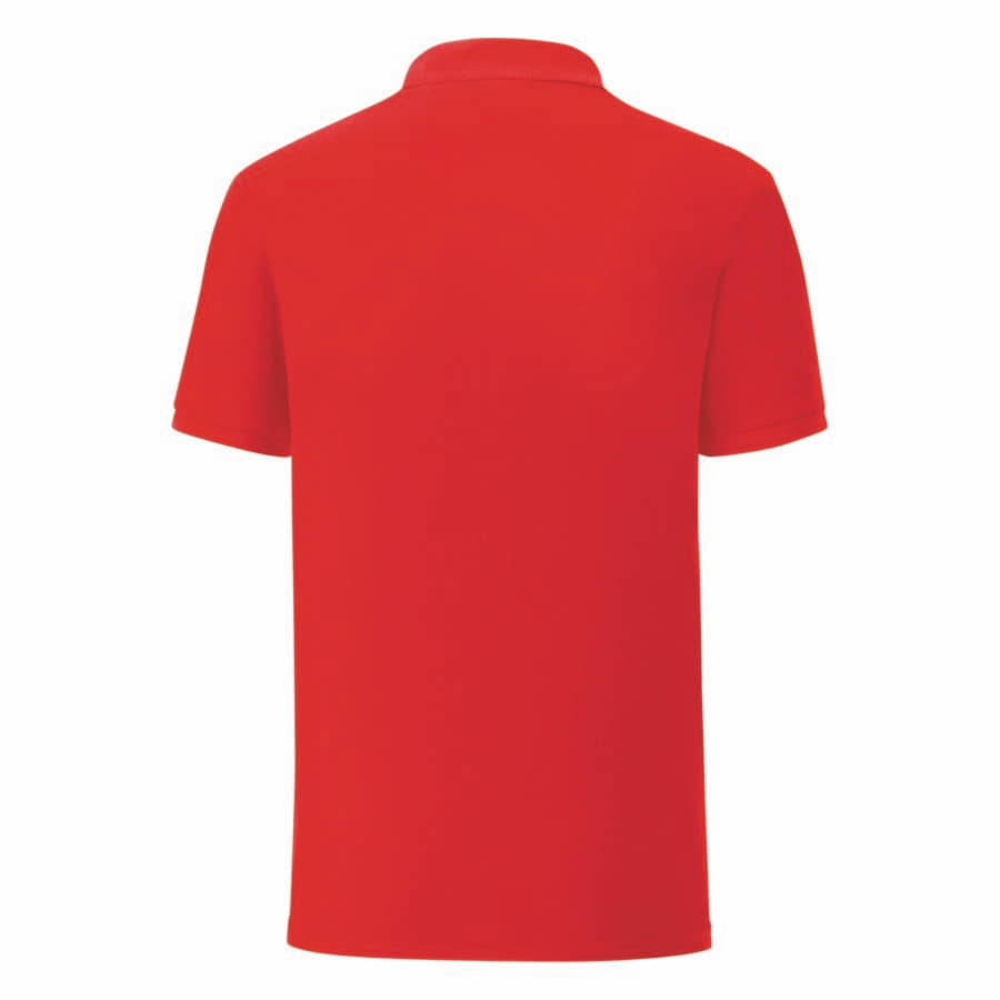 Поло "Iconic Polo", красный, 100% х/б, 180 г/м2