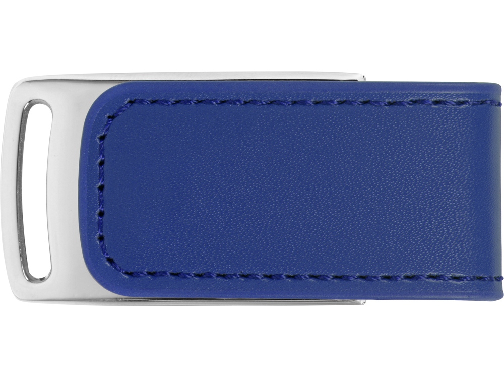Флеш-карта USB 2.0 16 Gb с магнитным замком Vigo, синий/серебристый, синий, серебристый