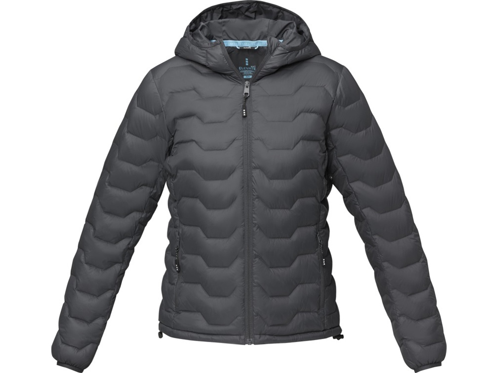 Женская утепленная куртка Petalite из материалов, переработанных по стандарту GRS - Storm grey, темно-серый