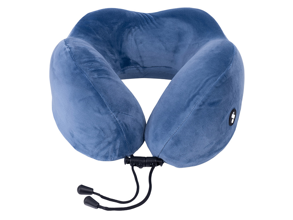 Подушка для путешествий с эффектом памяти Мемо Bluewinder Denim, синий
