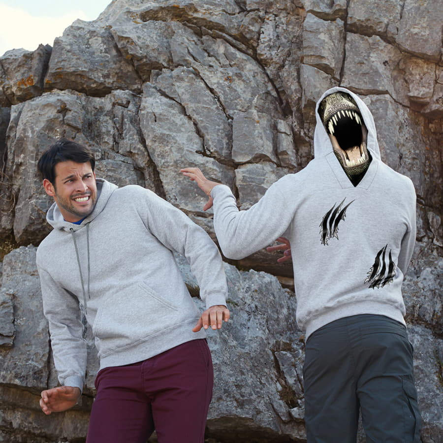 Толстовка Unique Hoodie, глубокий темно-синий, 80% хлопок, 20% полиэстер, 280 г/м2