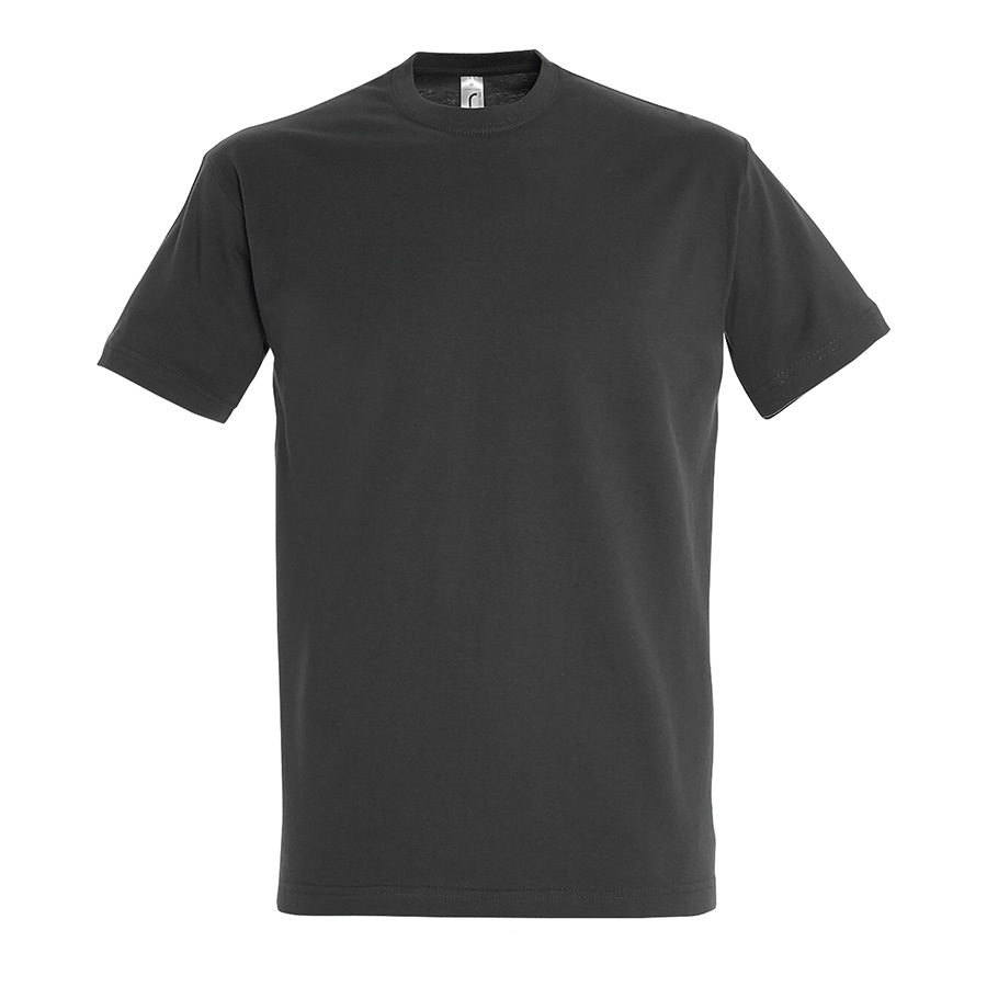 Футболка мужская IMPERIAL, антрацит, 4XL, 100% хлопок 190г/м2