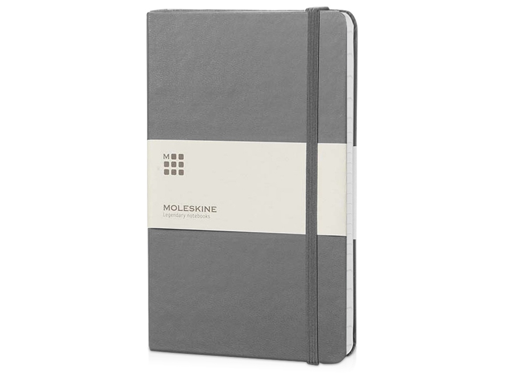 Подарочный набор Moleskine Hemingway с блокнотом А5 и ручкой, серый, серый, серый