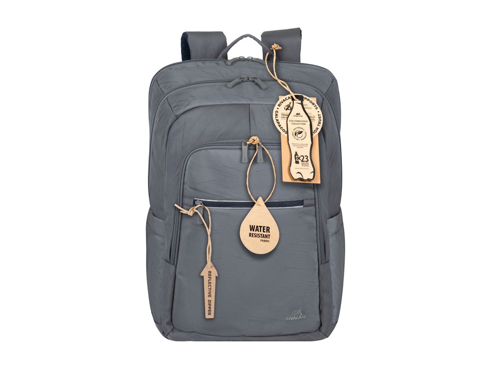 RIVACASE 7569 grey ECO рюкзак для ноутбука 17.3 / 6, серый