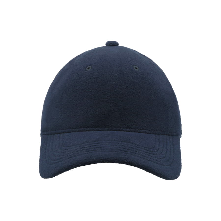 Бейсболка "Uni-Cap Polarfleece", без панелй и швов, темно-синий, 100% полиэстер 270 г/м2