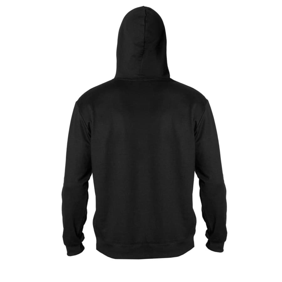 Толстовка мужская с капюшоном SELEN, черный, 50 % хлопок, 50% полиэстер, 260 г/м2
